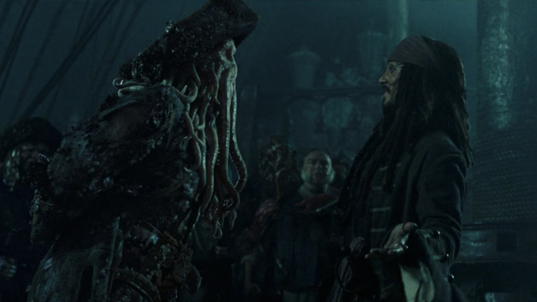 Jack négocie avec Davy Jones