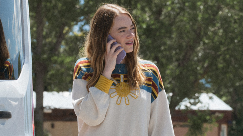 Whitney au téléphone