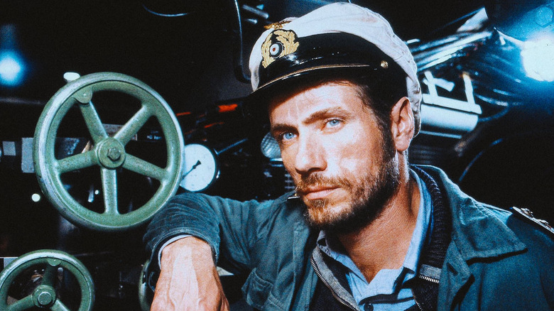 le capitaine à bord de son sous-marin dans Das Boot (1981)