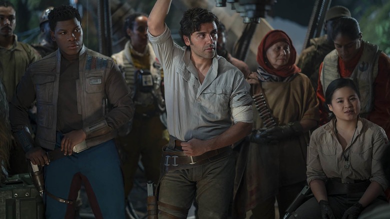 Finn Poe a élevé la Résistance Star Wars L'Ascension de Skywalker