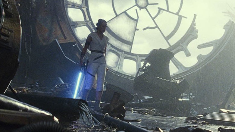 Rey Deathstar Star Wars L'Ascension de Skywalker