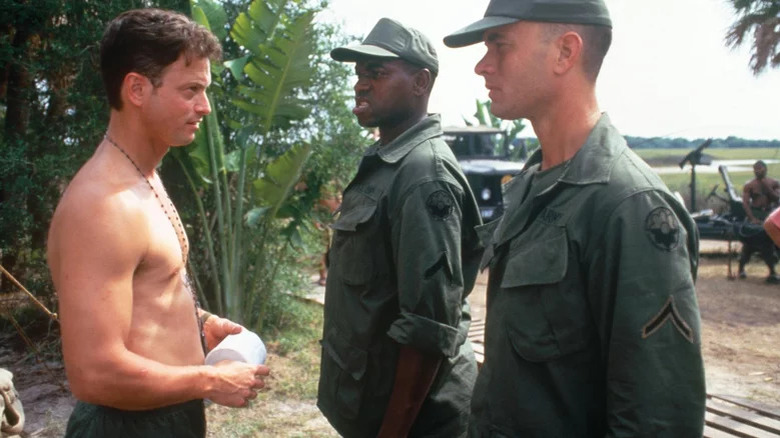 Le lieutenant Dan, Bubba Blue et Forrest Gump