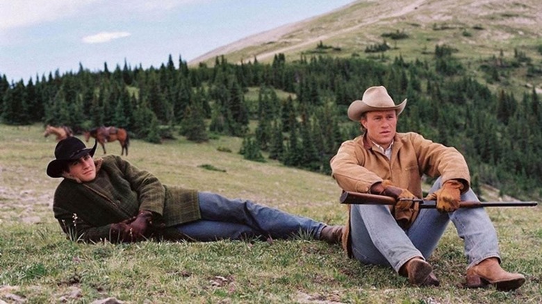 Ennis Del Mar et Jack Twist dans Brokeback Mountain