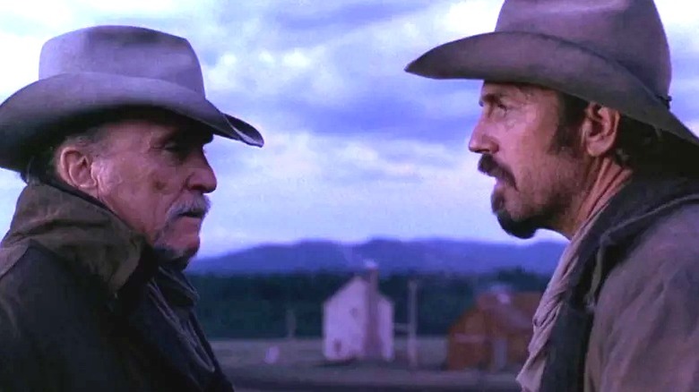 Boss Spearman et Charley Waite face à face en Open Range