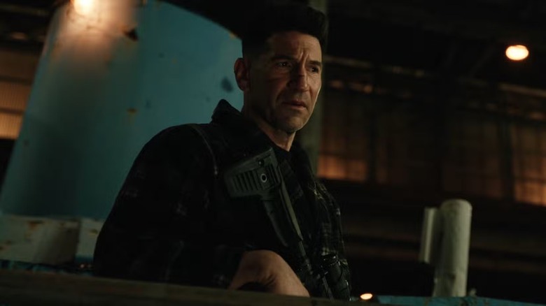 Frank Castle/The Punisher regardant vers le bas dans Spider-Man : Brand New Day (2026)