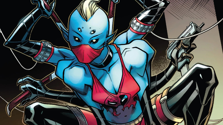 Itsy Bitsy dans son costume