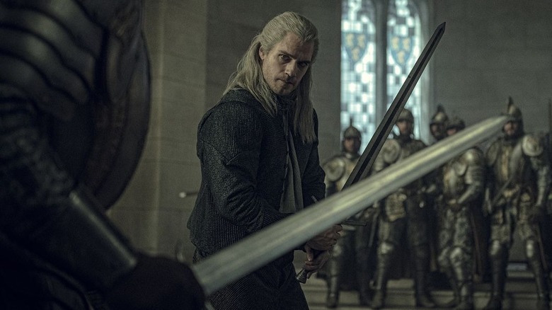 Geralt affronte un adversaire