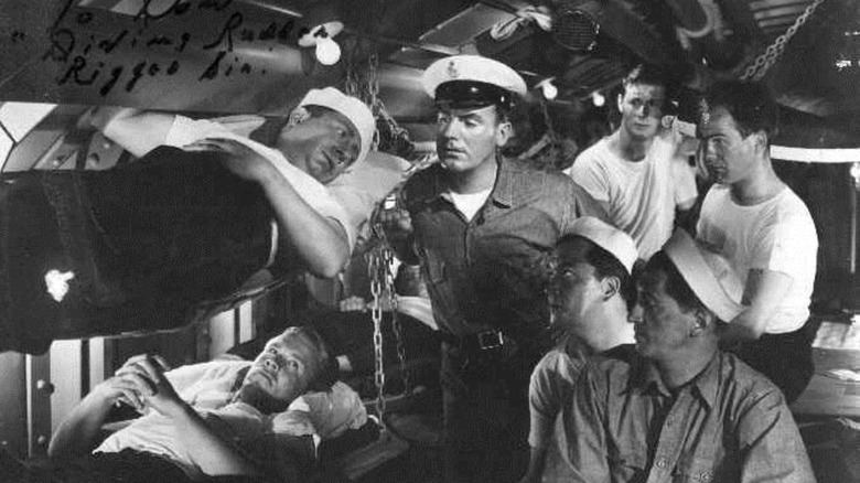 L'équipage du sous-marin du sous-marin D-1