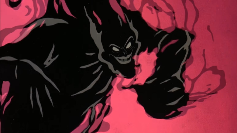 Hexxus chantant dans FernGully : la dernière forêt tropicale (1992)