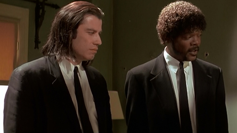 John Travolta et Samuel L. Jackson dans 