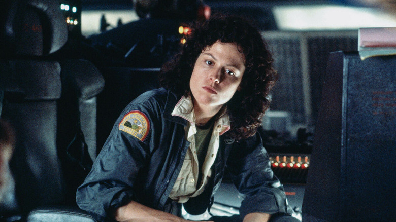 Ellen Ripley à bord du Nostromo dans Alien (1979)