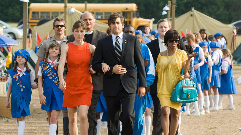 Les leaders d’Accidental Love marchant pour une bonne cause (2015)