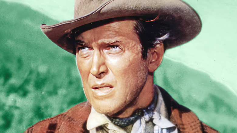 Howard Kemp fronçant les sourcils dans The Naked Spur