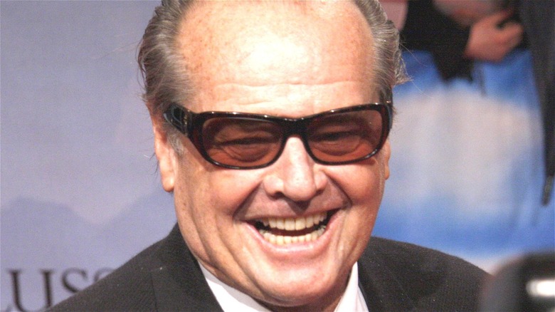 Jack Nicholson souriant