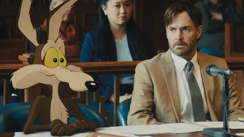 Wile E. et Kevin au tribunal dans l'affaire Coyote contre Acme