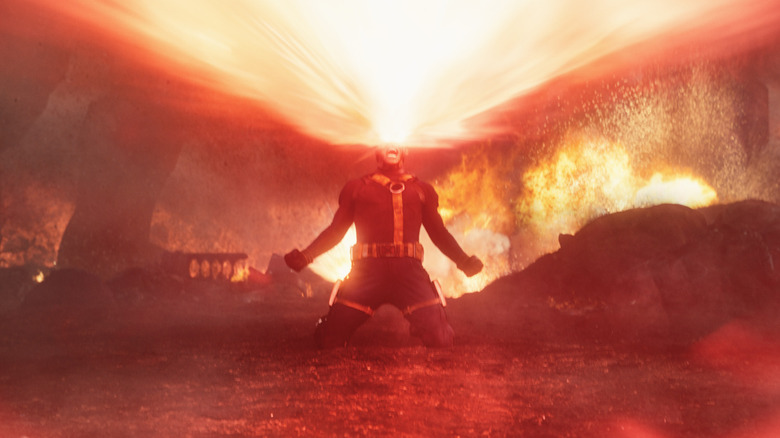 Cyclope tire une explosion optique dans