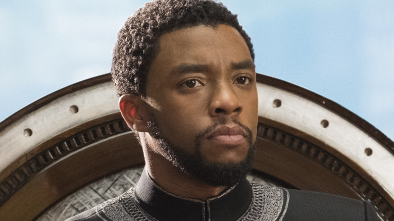 T'Challa sur le trône wakandais