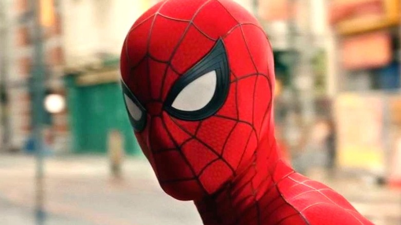 Spider-Man dans la rue