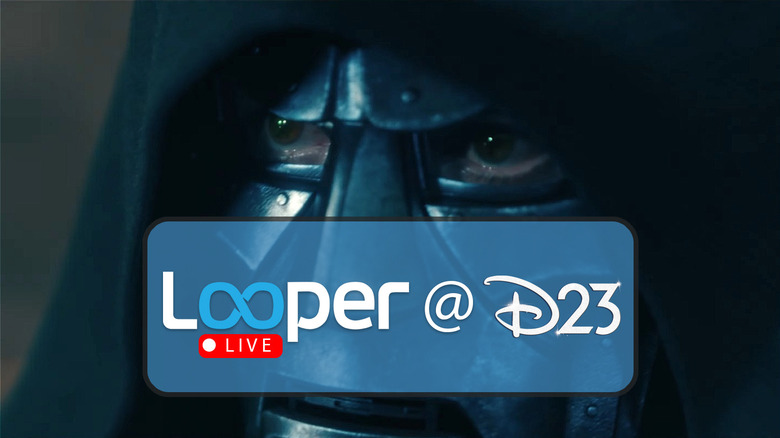 Les yeux de Doom brillent depuis son masque dans Avengers : Doomsday