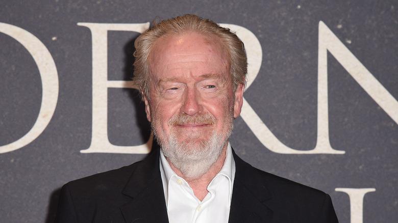 Ridley Scott à la première de The Last Duel (2021)