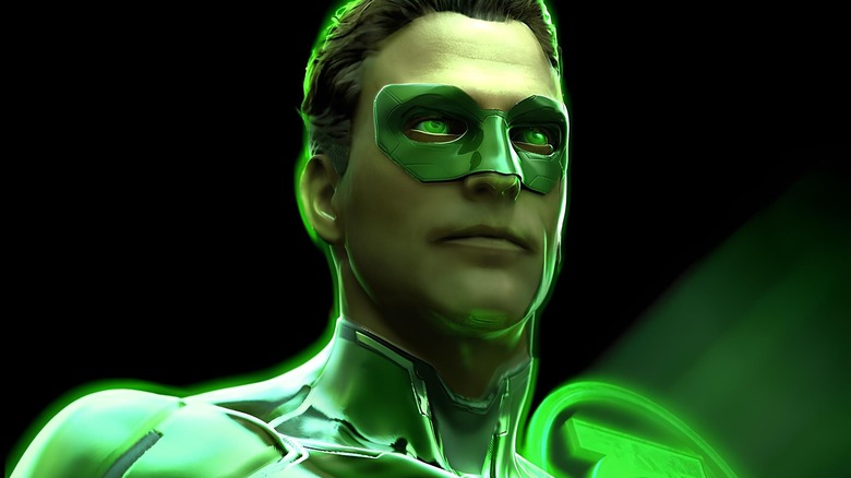 Green Lantern regarde avec confiance