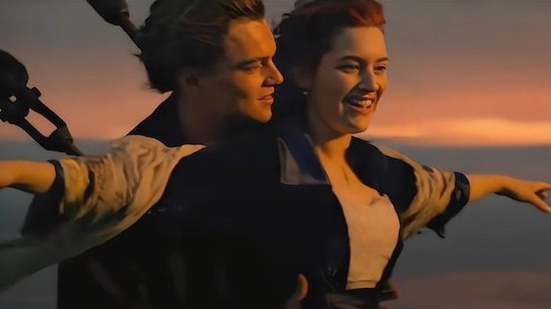 Jack et Rose souriant