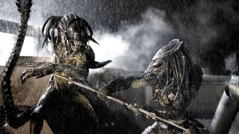Un Predalien et un Predator s'affrontent dans Alien vs. Predator: Requiem (2007)