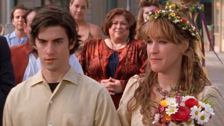 Jess et Liz au mariage