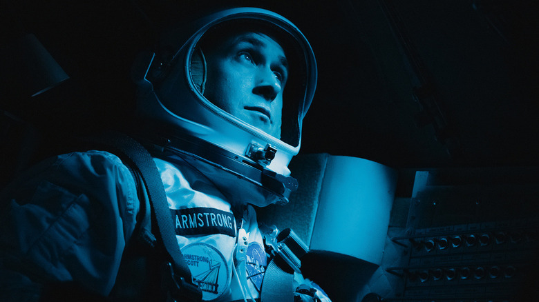 Neil Armstrong lors de la mission Apollo 11 dans First Man (2018)