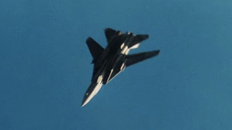 L'avion de Maverick devient incontrôlable dans Top Gun