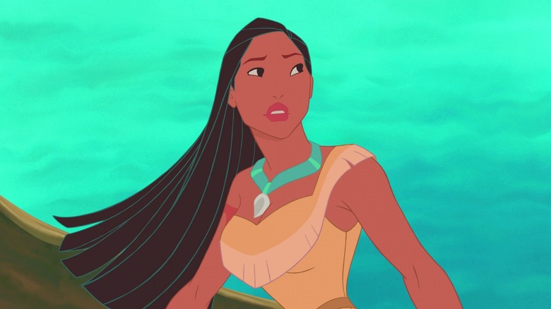 Pocahontas a l'air confus dans Pocahontas