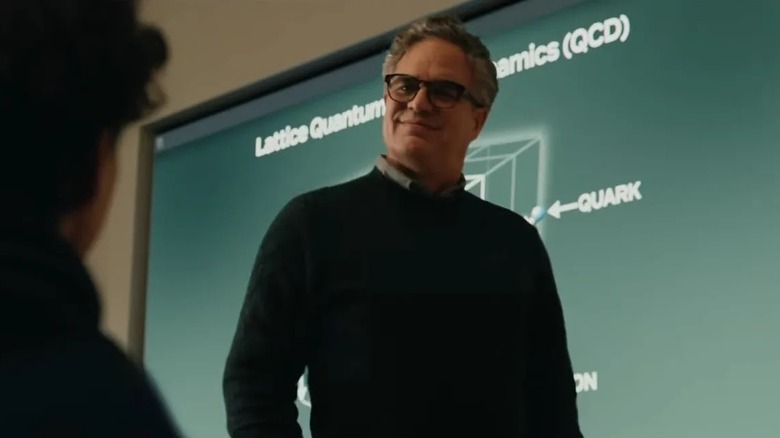 Bruce Banner explique l'importance de la science à Peter Parker dans 