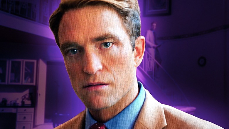 Chris Hansen a l'air sévère sur une image Primetime teintée de violet (2026)