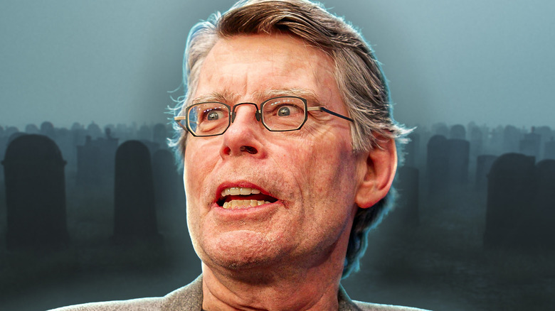 Stephen King édité dans un cimetière