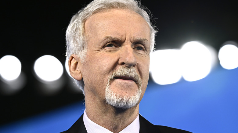 James Cameron lors d'une première
