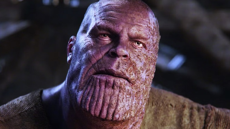 Thanos sur le point de mourir