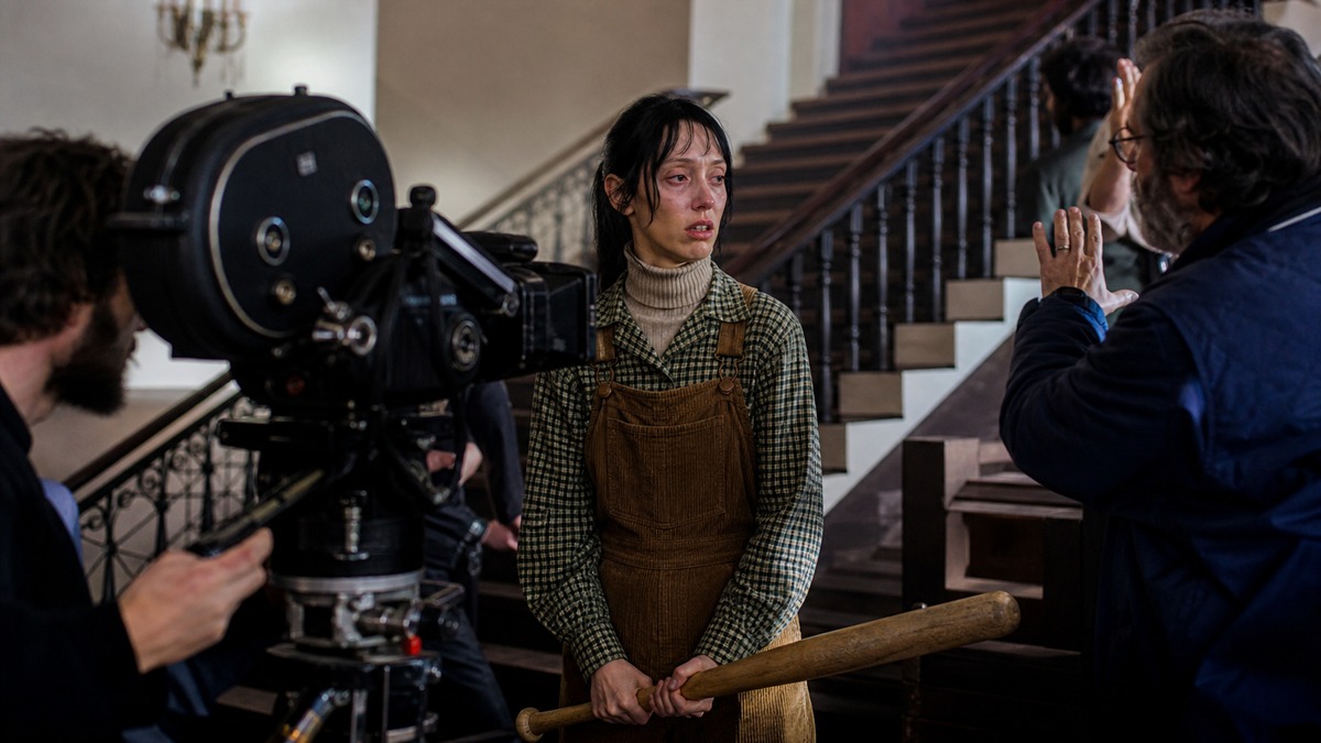 Shelley Duvall épuisée sur le plateau de tournage de Shining