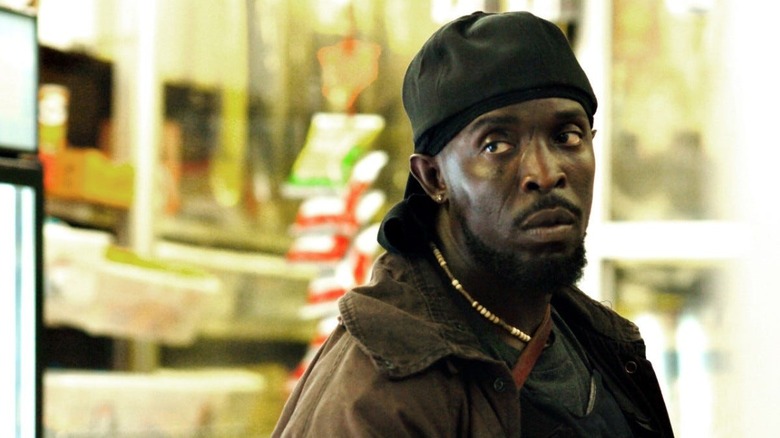 Michael K. Williams dans le rôle d'Omar Little dans 