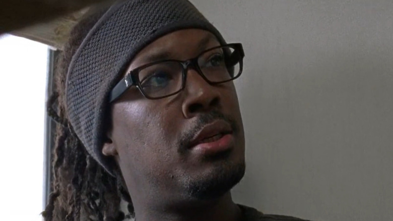 The Walking Dead Heath porte des lunettes