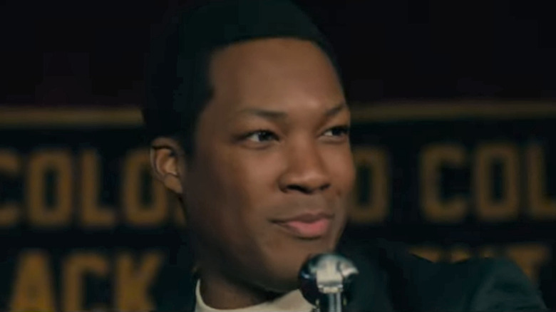 Corey Hawkins Kwame Ture prononçant un discours BlackKklansman