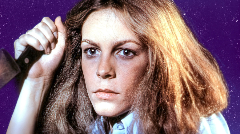 Gros plan de Jamie Lee Curtis dans le rôle de Laurie Strode dans l'original Halloween