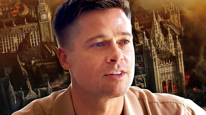 Brad Pitt dans un contexte londonien dystopique